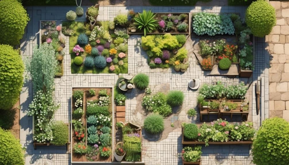 efficient garden planning techniques