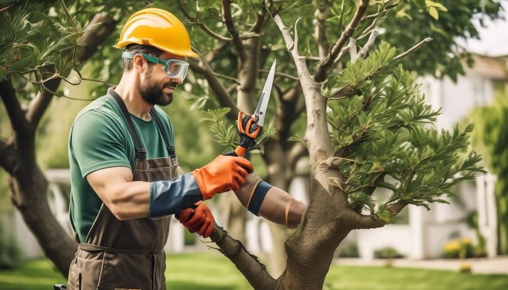 safety measures for professional pruning