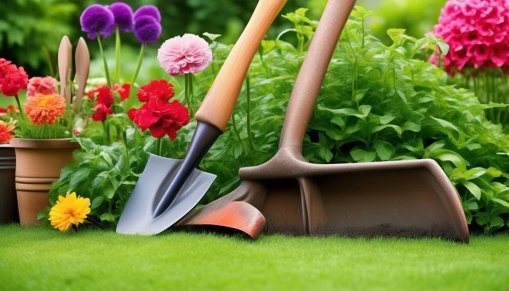 the usefulness of a garden hoe